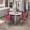 Regency Kahlo Round Table & Chair Sets, 48 W, 48 L, 29 H, Wood, Metal, Plastic Top, Maple TPL48RNDPLCM47BY - alternate 1